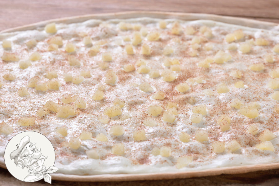 Tarte Flambée Glacée « Pomme, Cannelle »