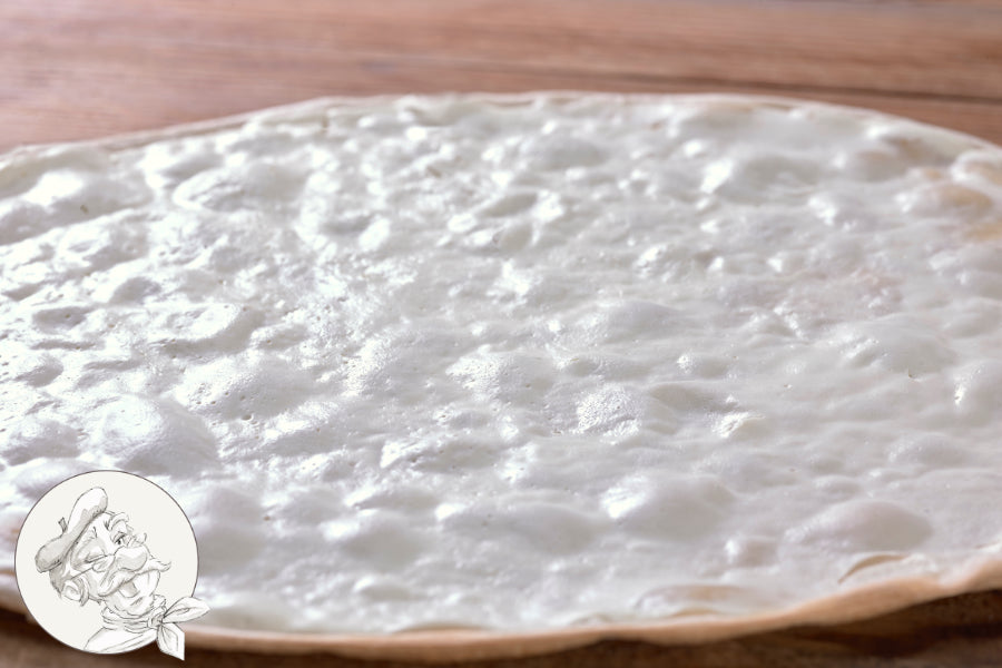 Frozen tarte flambée