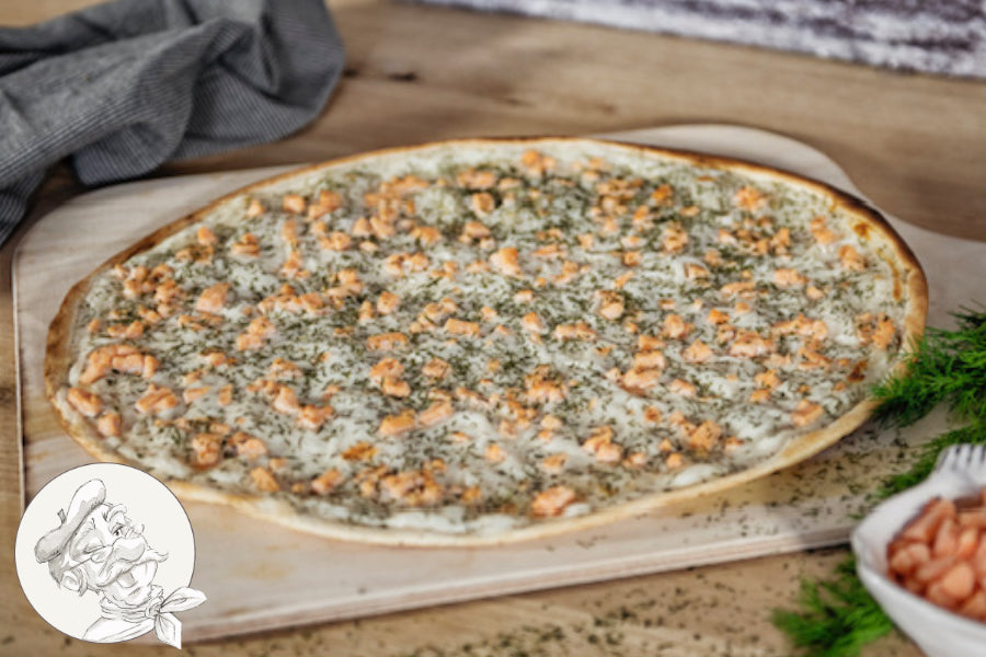 TK-Flammkuchen "Lachs, Dill"